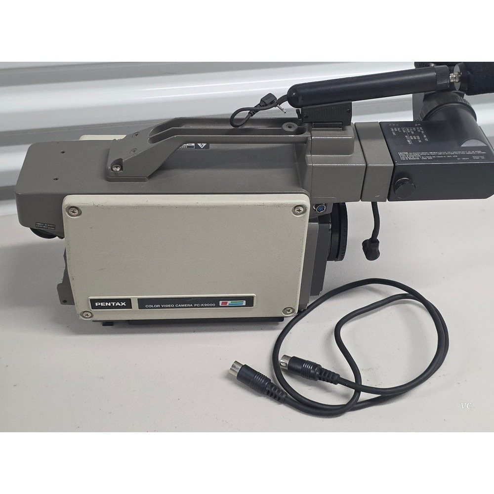 Pentax PC-K9000A Color Video Camera Vintage Asahi Optical Shoulder Mount Japan